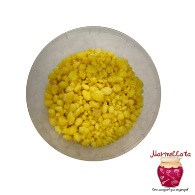 Посыпка кондитерская хрустящая т.м. Master Martini Crumble Gusto Limone (Лимон), 100 гр.
