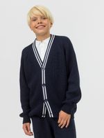 Кардиган для мальчика на пуговицах AT891-1M синий