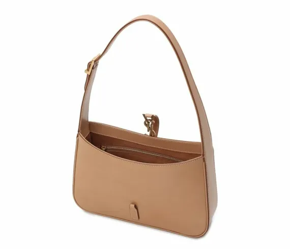 Сумка Saint Laurent Le 5 à 7 Hobo коричневый