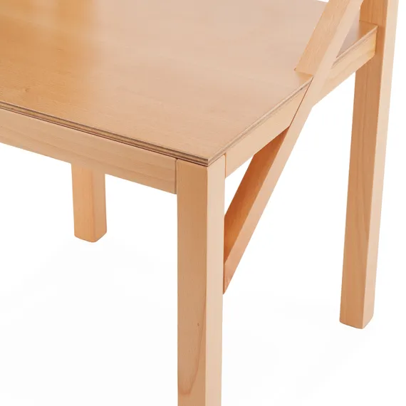 Стул Geo, светлый бук