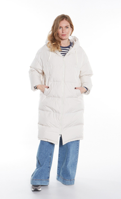 ДЛИННЫЙ ДВУСТОРОННИЙ ПУХОВИК