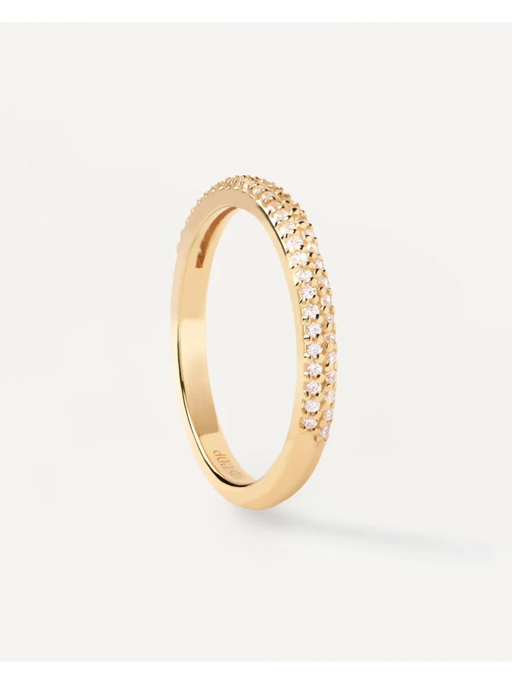 Кольцо женское PDPaola Tiara серебро 925 пробы покрытое золотом 750 пробы AN01-665