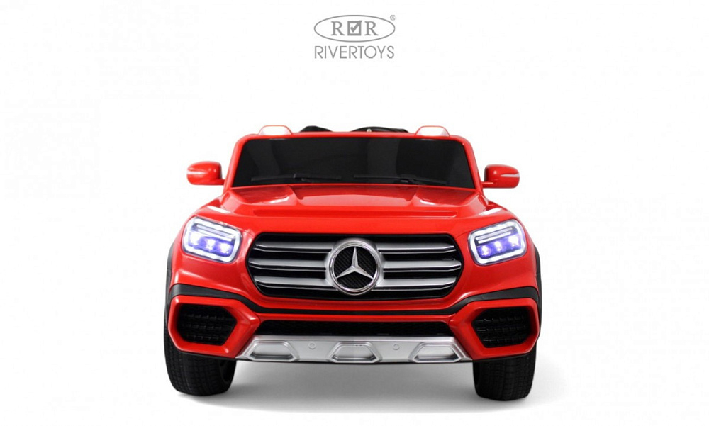 Детский электромобиль RiverToys М007БХ М007БХ-RED/красный
