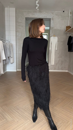 юбка-миди BOURRE'