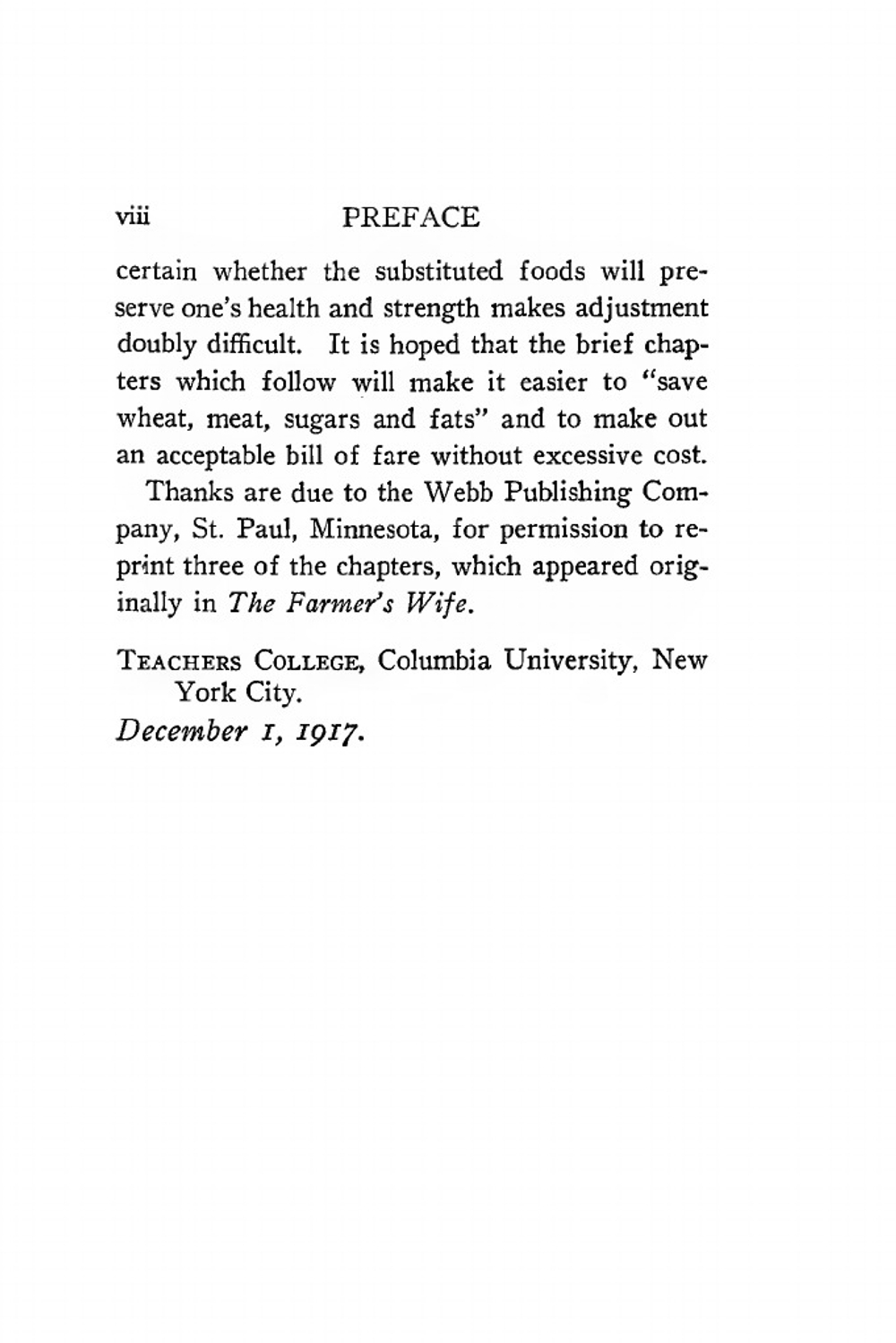 Everyday Foods In War Time (1918) | Mary Swartz Rose