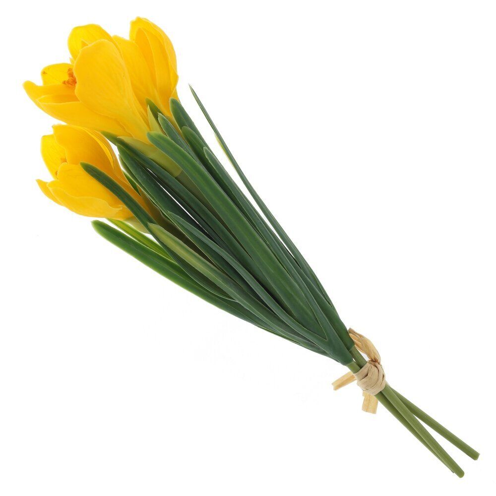 GAEM Цветы искусственные "Букет Крокусов", L12 W8 H30 см
