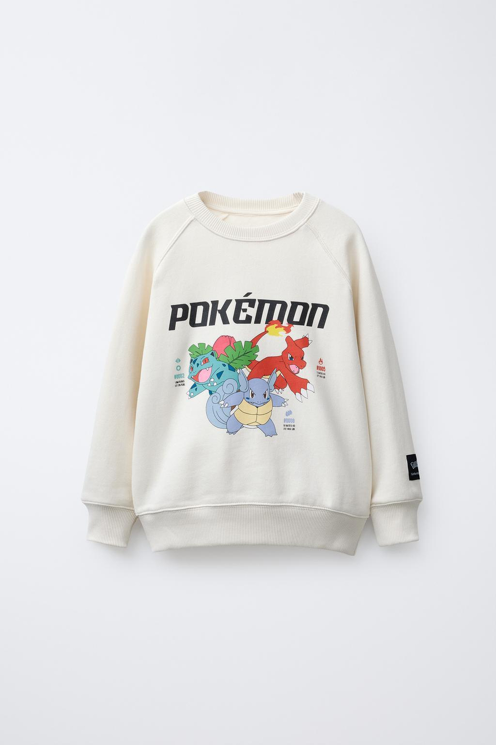 ZARA ТОЛСТОВКА С ПРИНТОМ POKÉMON ™, ЭКРЮ