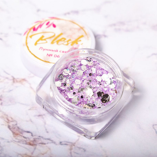 Blesk, Дизайн для ногтей "Лунный свет" №06