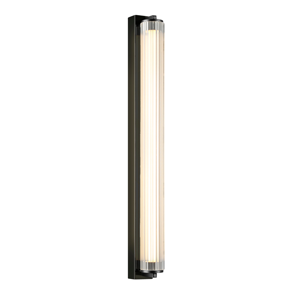 Светильник светодиодный, черный, прозрачный, BAMBOO, LED, 20