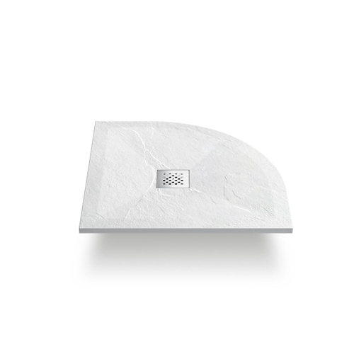 Поддон для душа из искусственного камня VST-4SQ9012W-R, 1200*900*25, белый матовый, правый