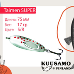 Блесна для рыбалки Taimen 75 мм колебалка 17 г