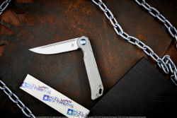 Складной нож Kizer Begleiter сталь S35VN Satin рукоять Титан