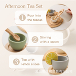 Игрушка Набор Tea-set из дерева