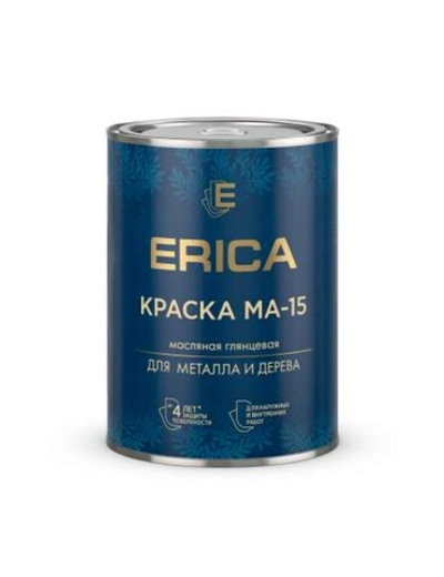 Краска МА-15 Erica, черная 0,8 кг