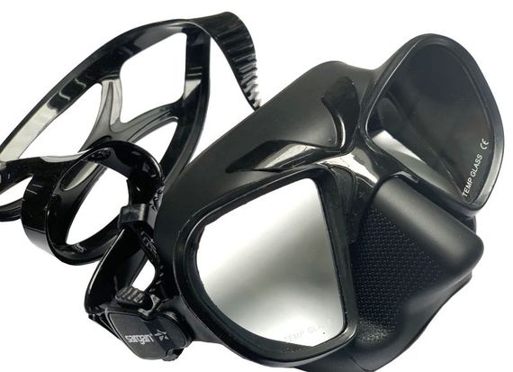 Маска Sargan Икс Черный силикон