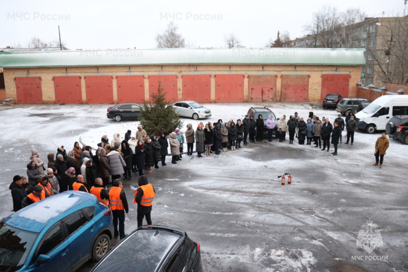 Ежеквартальная тренировка по эвакуации состоялась в Подмосковье