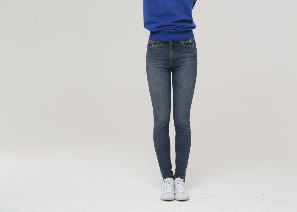 Джинсы Женские Swallow Cиние