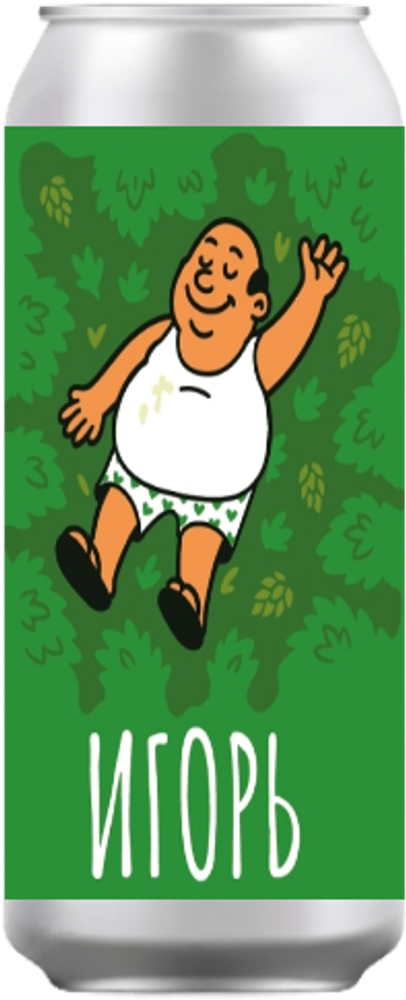 Пиво Биг Пот Игорь / Big Pot Igor 0.45 - банка