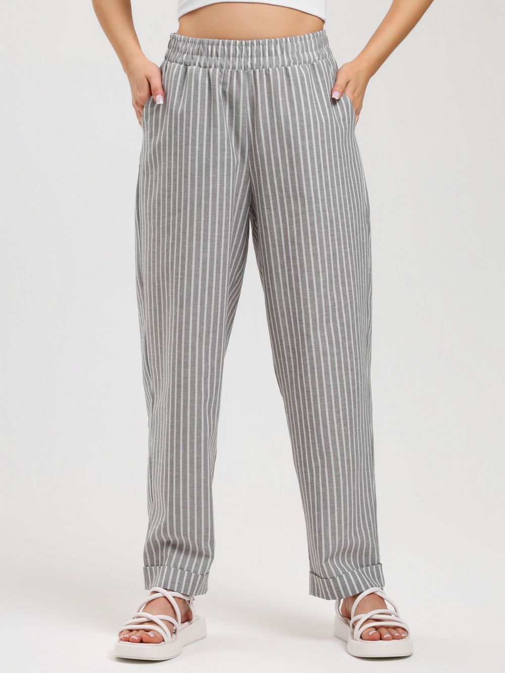 Брюки Летний день-1 Виотекс СЕРЫЙ