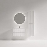 Тумба подвесная SANCOS Snob R 790х390х500, c двумя ящиками оснащенными доводчиками, Bianco, арт.SNR80/39W