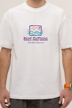 Футболка КУЛЬТУРА "SURF KULTURA", белый