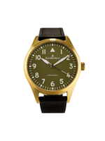 Часы кварцевые Earth Multi green