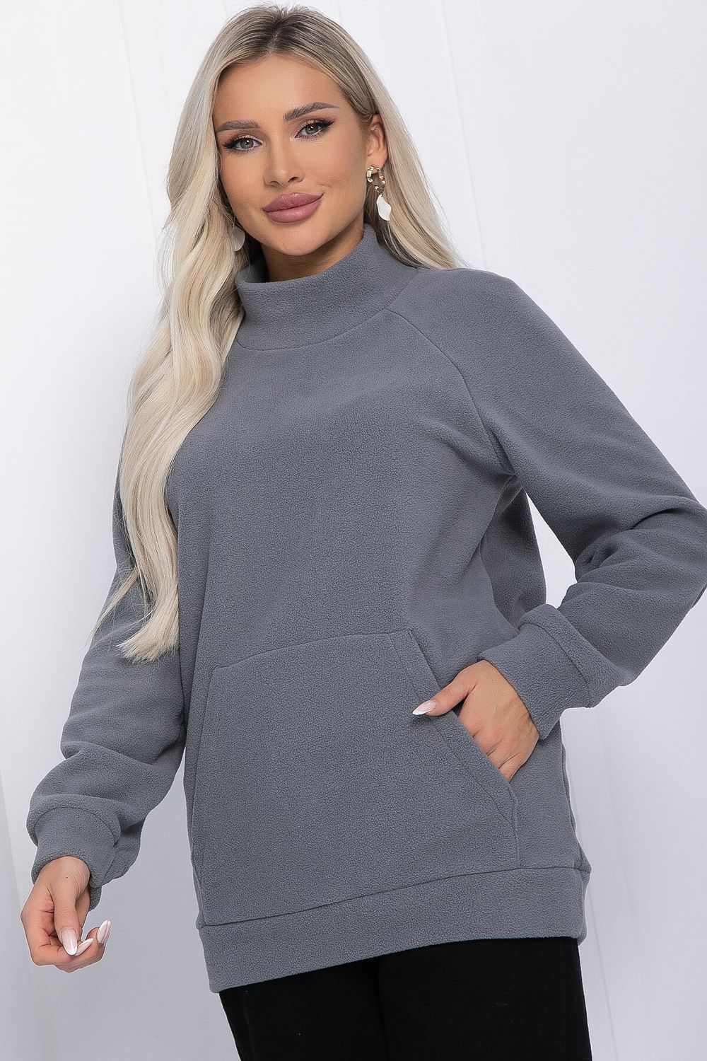 Кофта Зимний бум (серая) Б12266-12 LT Collection