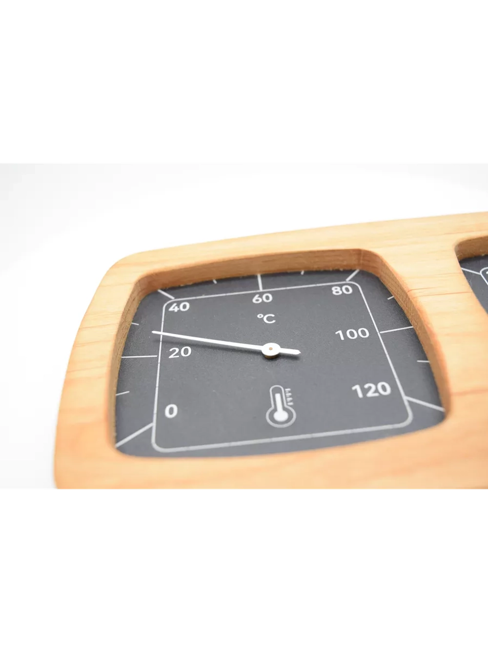 Термогигрометр ТН-28 алюминий,термо ольха