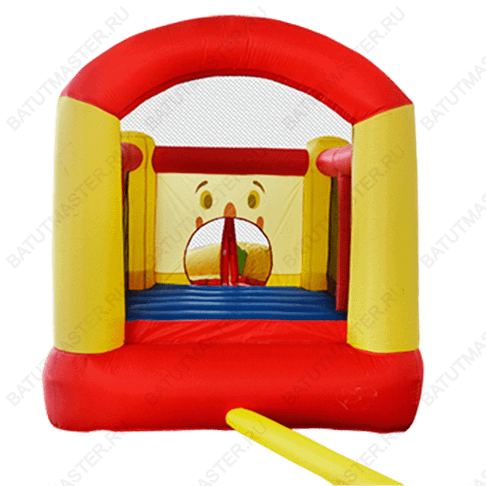 Батут для дачи "Весёлый клоун" 3,0*2,15*2,25 м