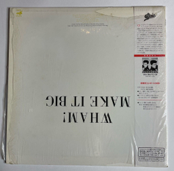 Винтажная виниловая пластинка LP Wham! Make It Big (Japan 1984) (Obi) 28 3P-555
