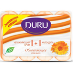 "DURU" Т/мыло Увлажняющий крем+ Календула 4х80г= 320г