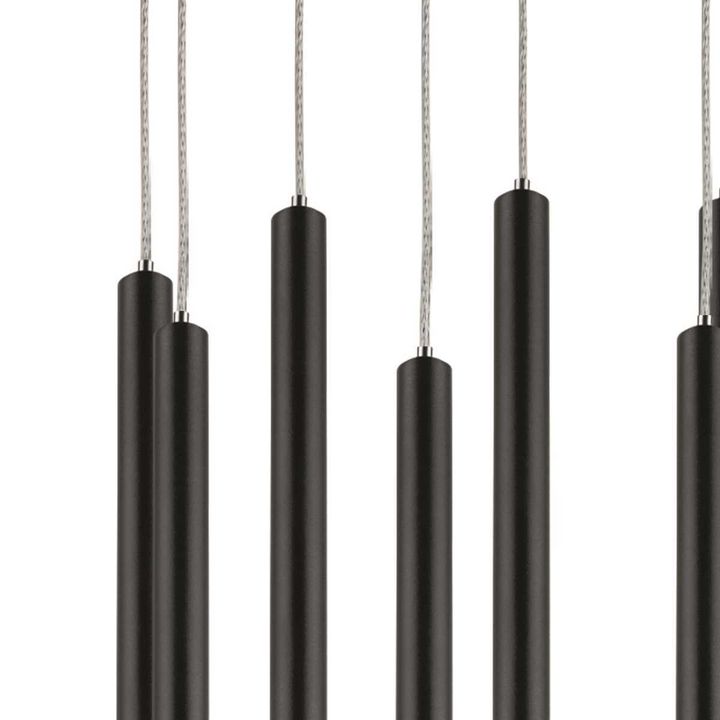 L8T747447 Люстра TUBO LED 40W 2560LM 25G ЧЕРНЫЙ 4000K