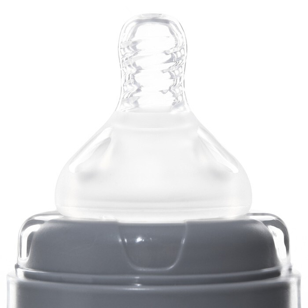 7701969 Бутылочка для кормления, широкое горло, 270 мл., с ручками