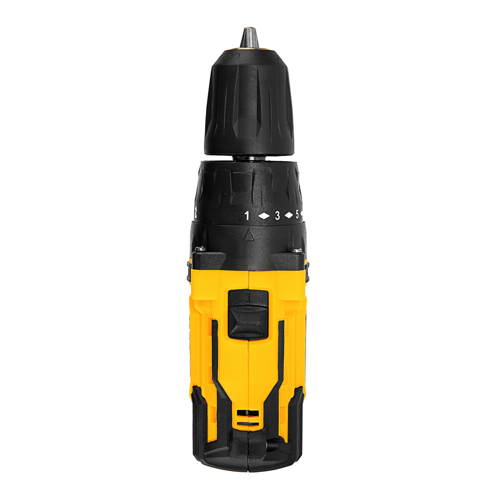 Дрель-шуруповерт аккумуляторная CDL-12-02BM, Li-Ion, 12 В, 2 акк. Denzel