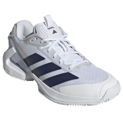 Женские теннисные кроссовки Adidas Adizero Ubersonic 5 W Clay - cloud white/dark blue/crystal sky