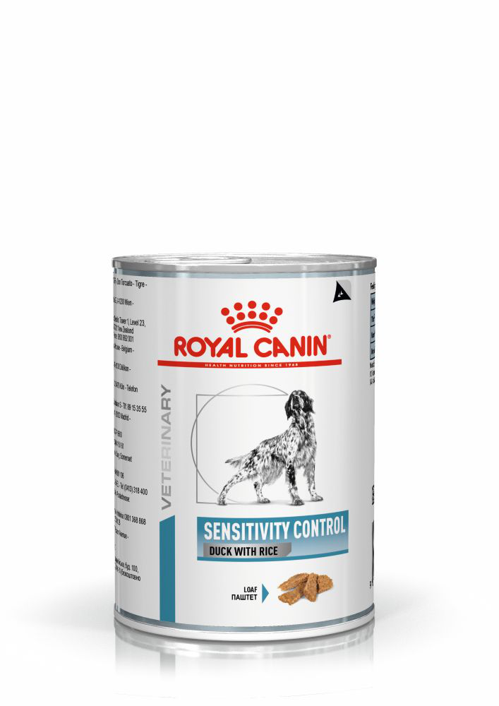 Royal Canin Сенситивити Контроль с уткой (канин), банка (420 г)