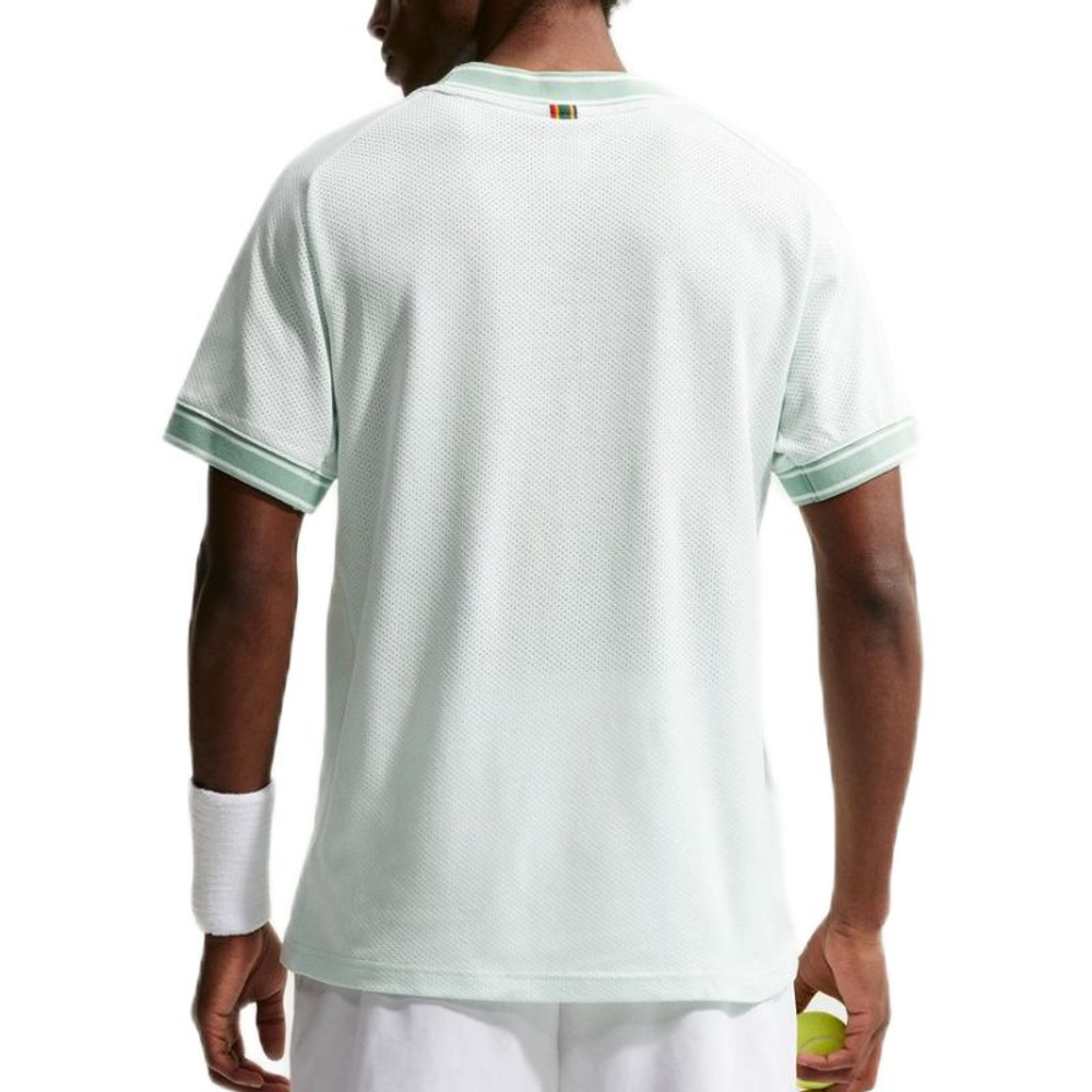 Теннисная футболка Nike Court Heritage Tennis - barely green