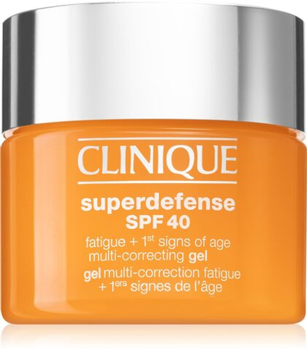 Clinique Superdefense SPF 40 Fatigue + 1st Signs of Age Multi Correcting Gel - крем против первых признаков старения для всех типов кожи /  SPF 40 50  ml  / GTIN 20714858735