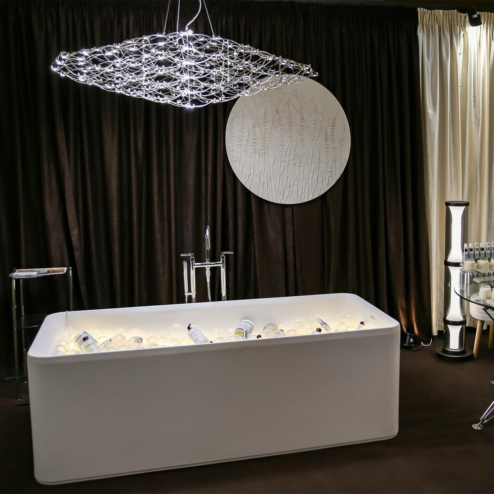 Подвесная светодиодная люстра Favourite Thinner 4305-8P