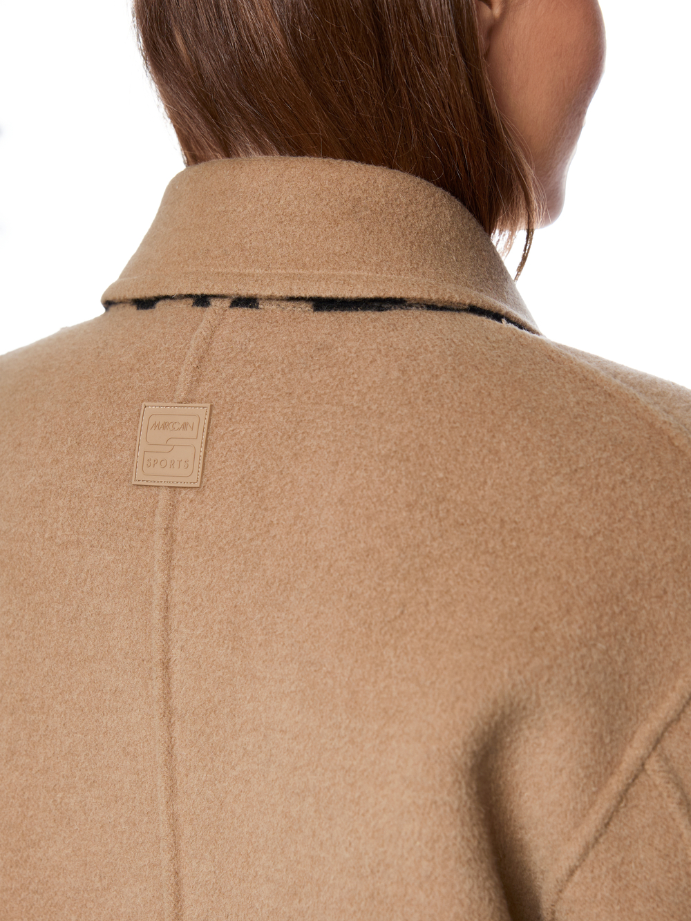 Двустороннее пальто из шерсти