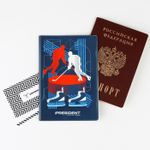 Обложка для паспорта Putin Team "Хоккей", ПВХ