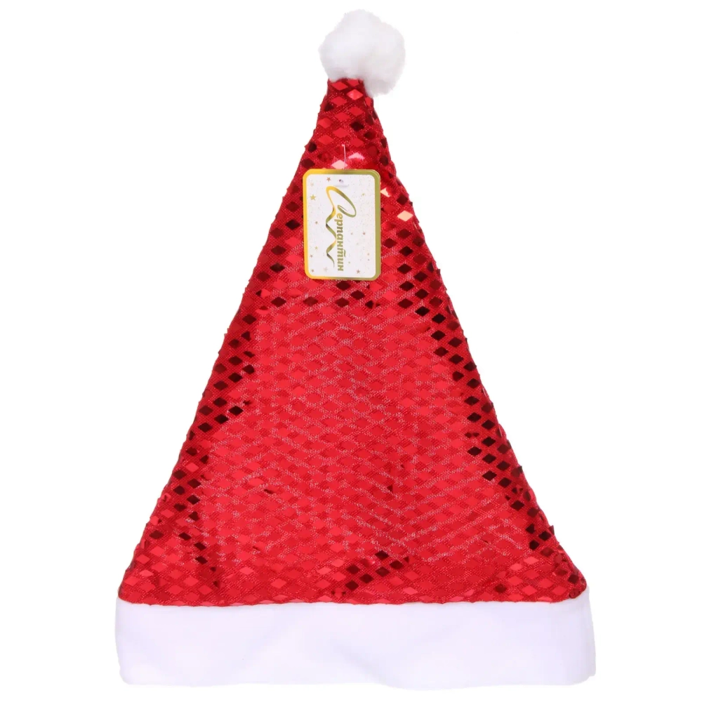 Колпак новогодний «Волшебство», Красный