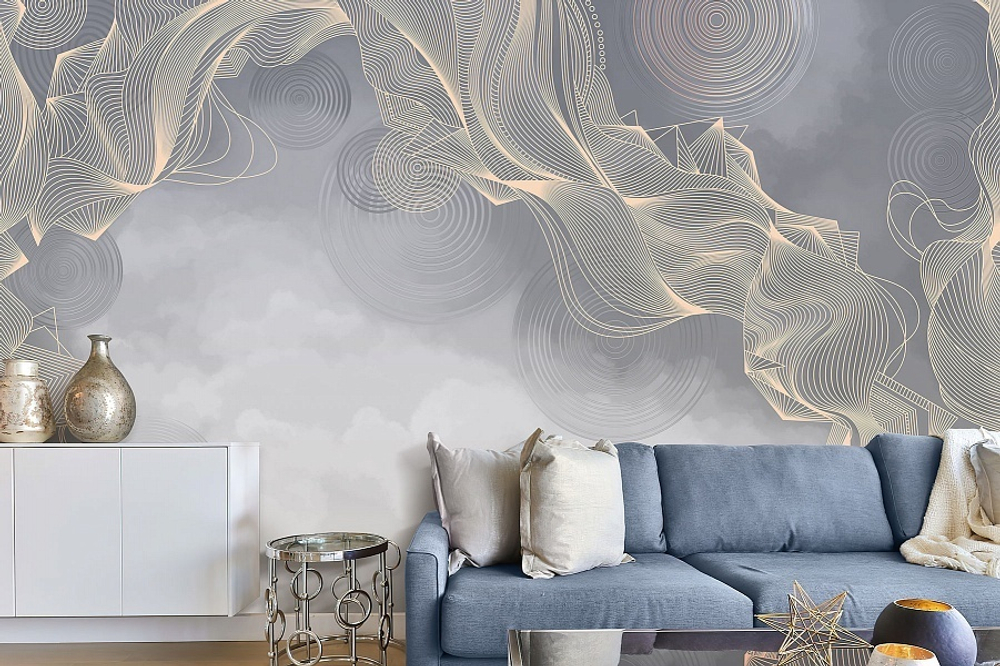 Обои и панно Affresco, коллекция  Line Art