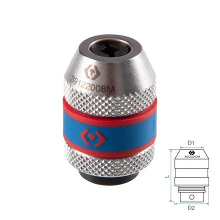 Цена на KING TONY (39122008M) Держатель метчика М3-М8, 1/4"