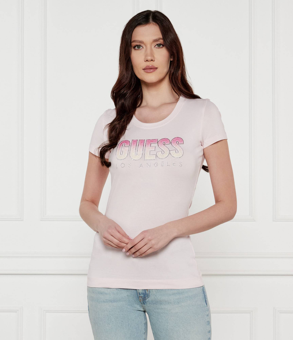 Футболка GUESS - розовый(W5GI14 J1314)