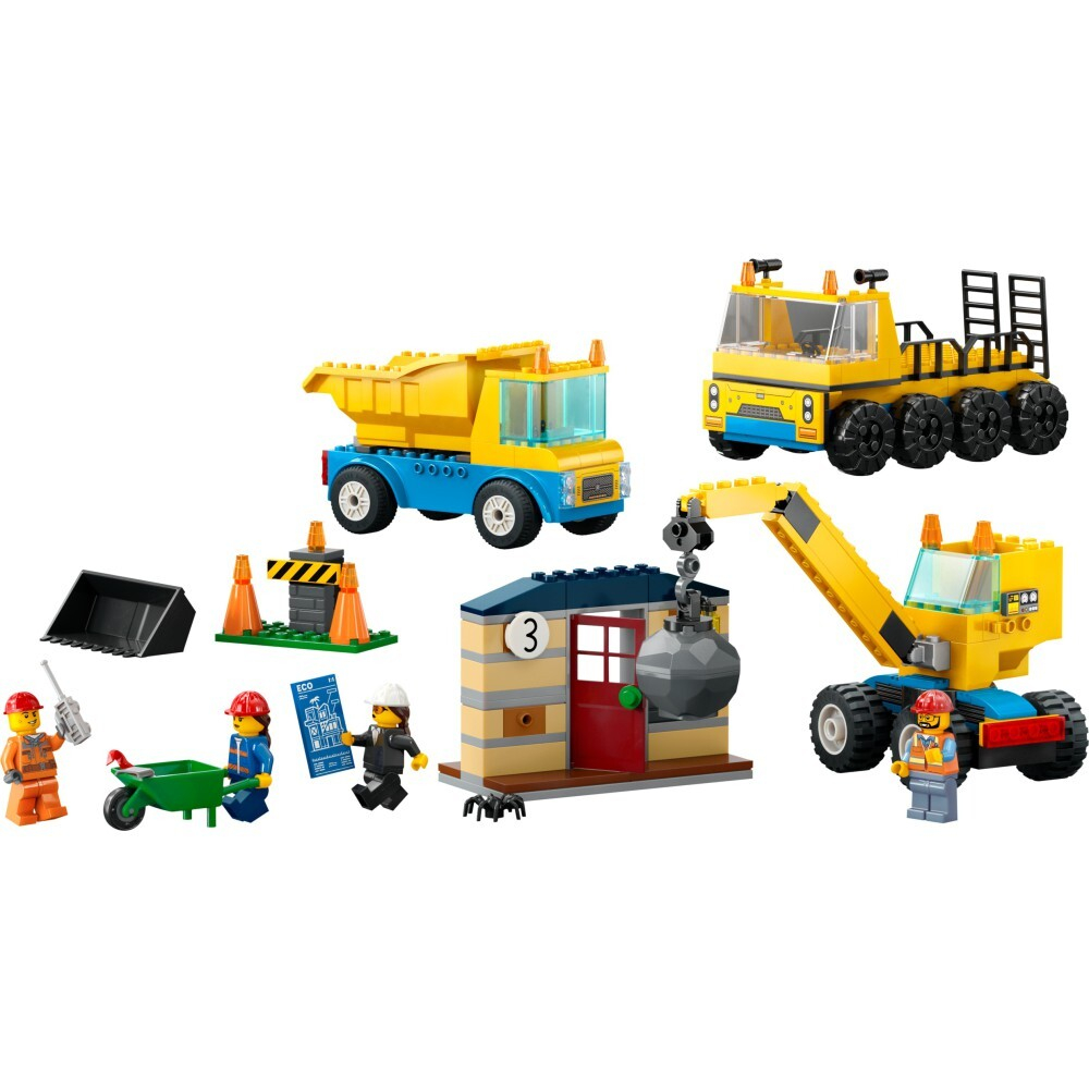 LEGO City — Грузовики и кран с шаром для сноса 60391 / артикул   60391  / GTIN 5702017416465