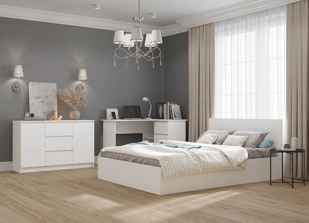 Кровать КРМ 1200.1 (МП) Графит