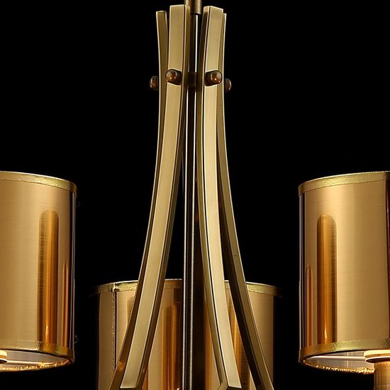 Люстра потолочная ILLUMICO E27  IL1802-5P-17 AB