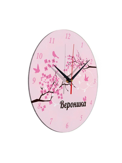Часы именной подарок "Вероника"