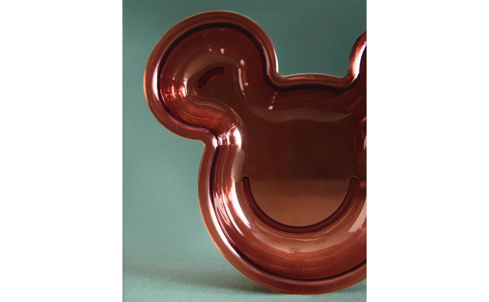 Zara Home миска из пластика, цвет синий, 17 см